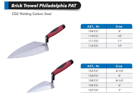 Brick Trowels Philadelphia / Cement Tools/ Masonry Tools Brick Trowels Philadelphia / Cement Tools/ Masonry Tools